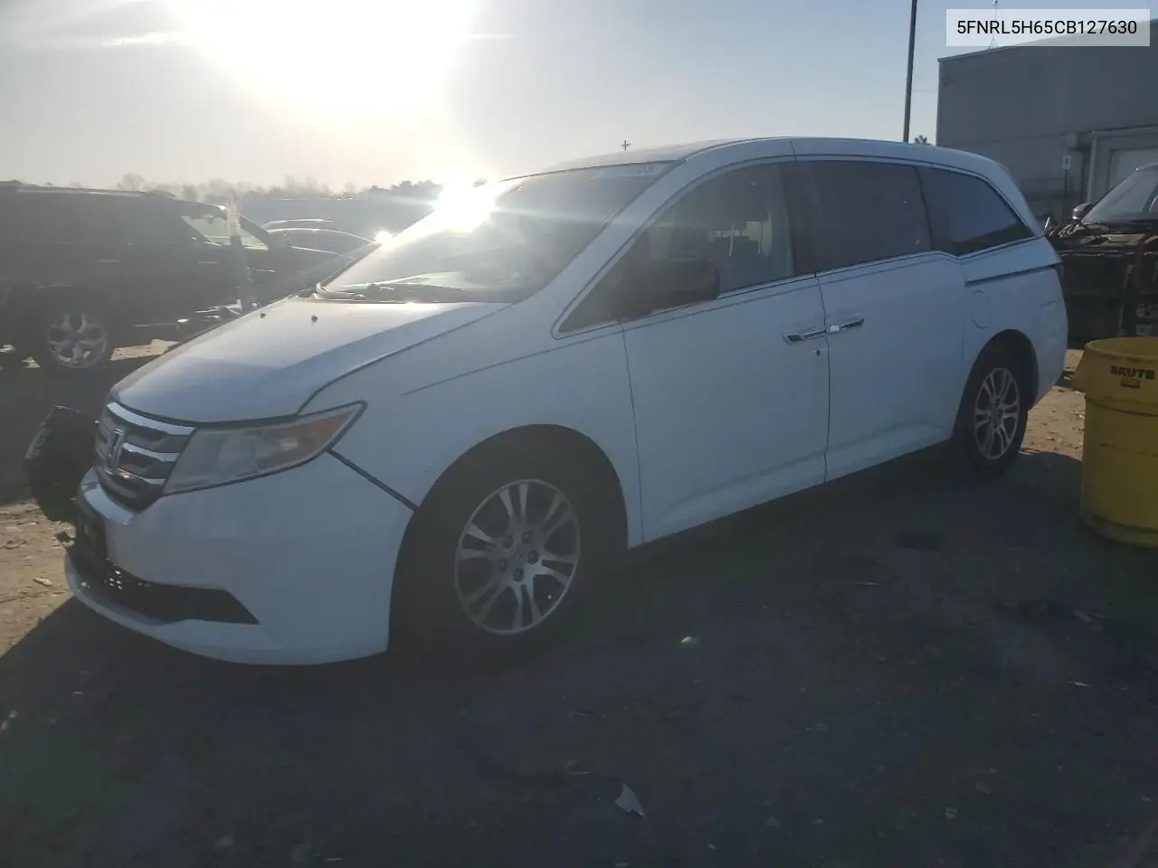 5FNRL5H65CB127630 2012 Honda Odyssey Exl
