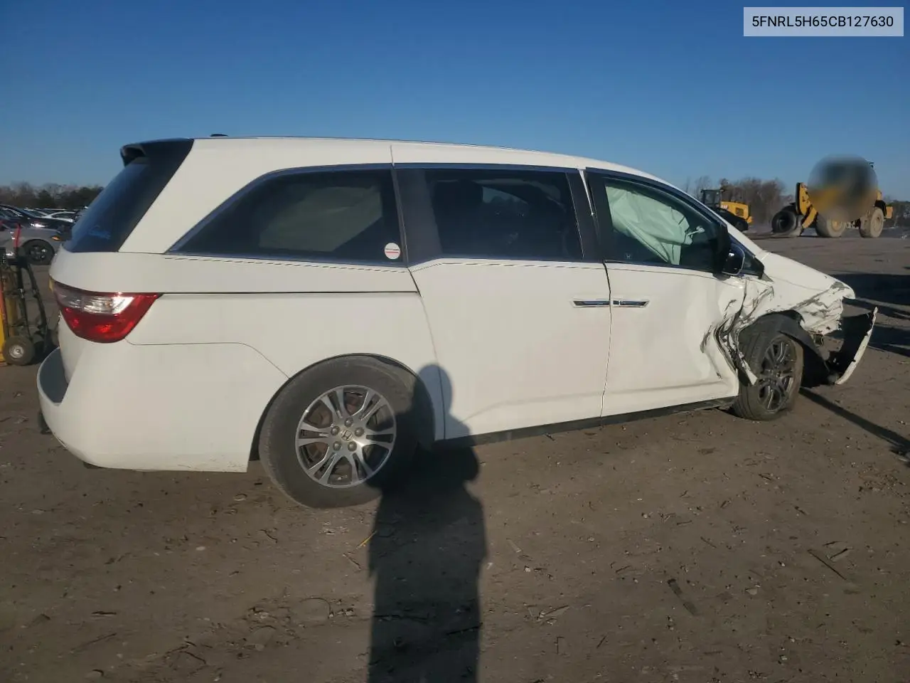 5FNRL5H65CB127630 2012 Honda Odyssey Exl
