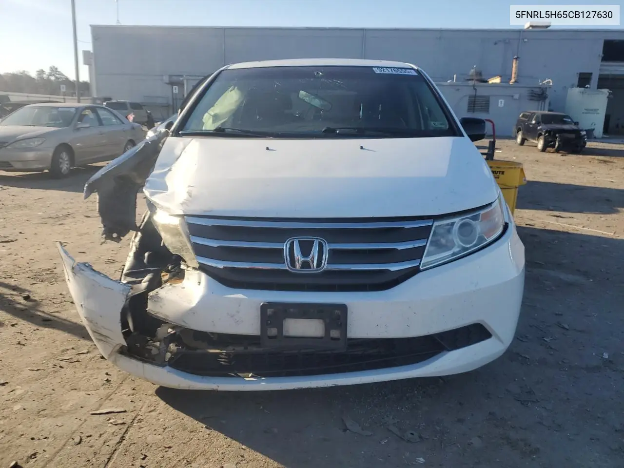 5FNRL5H65CB127630 2012 Honda Odyssey Exl