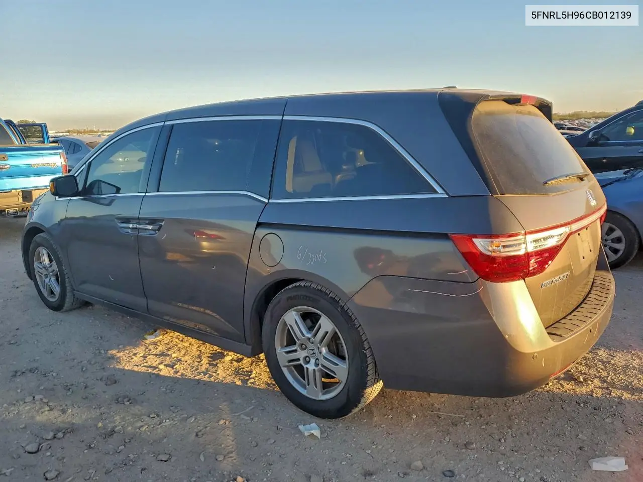 5FNRL5H96CB012139 2012 Honda Odyssey Touring