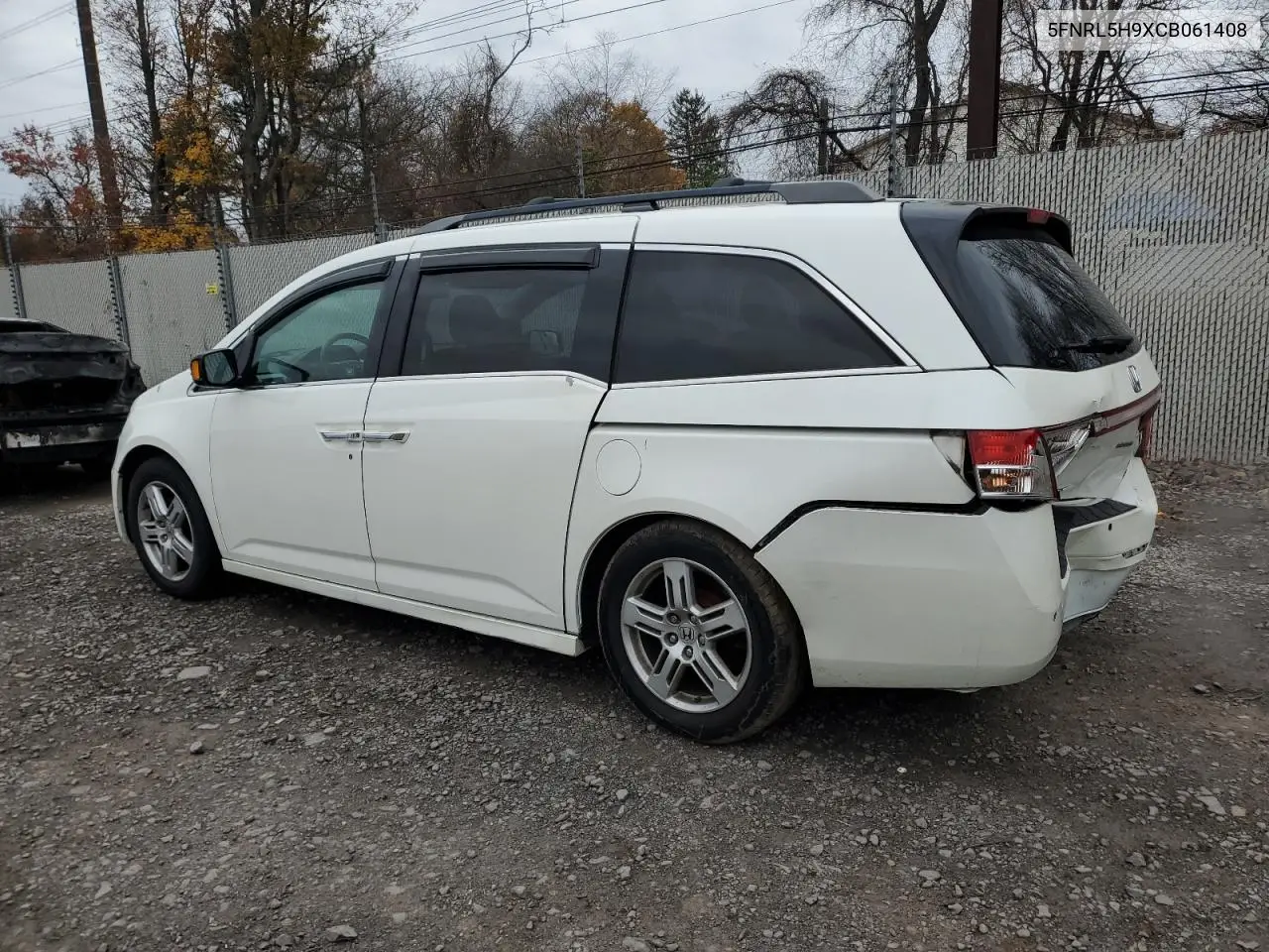 5FNRL5H9XCB061408 2012 Honda Odyssey Touring