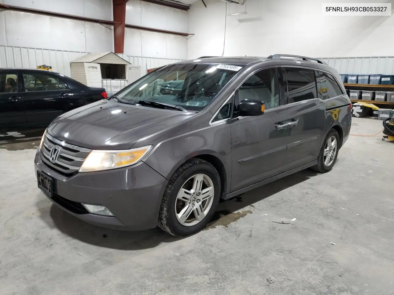 5FNRL5H93CB053327 2012 Honda Odyssey Touring