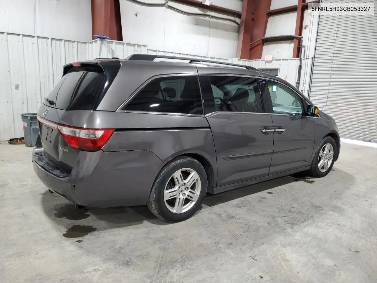 5FNRL5H93CB053327 2012 Honda Odyssey Touring