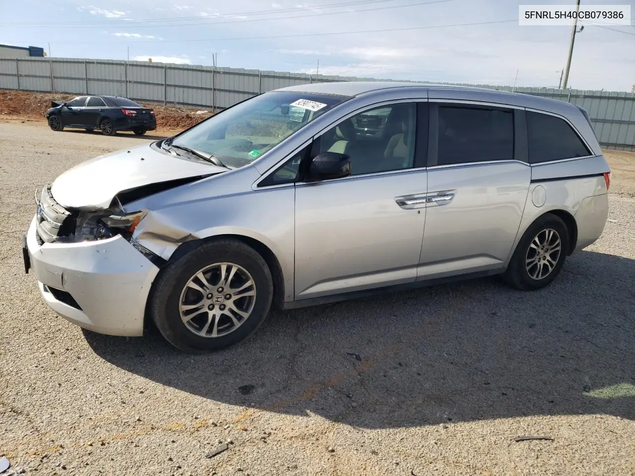 5FNRL5H40CB079386 2012 Honda Odyssey Ex
