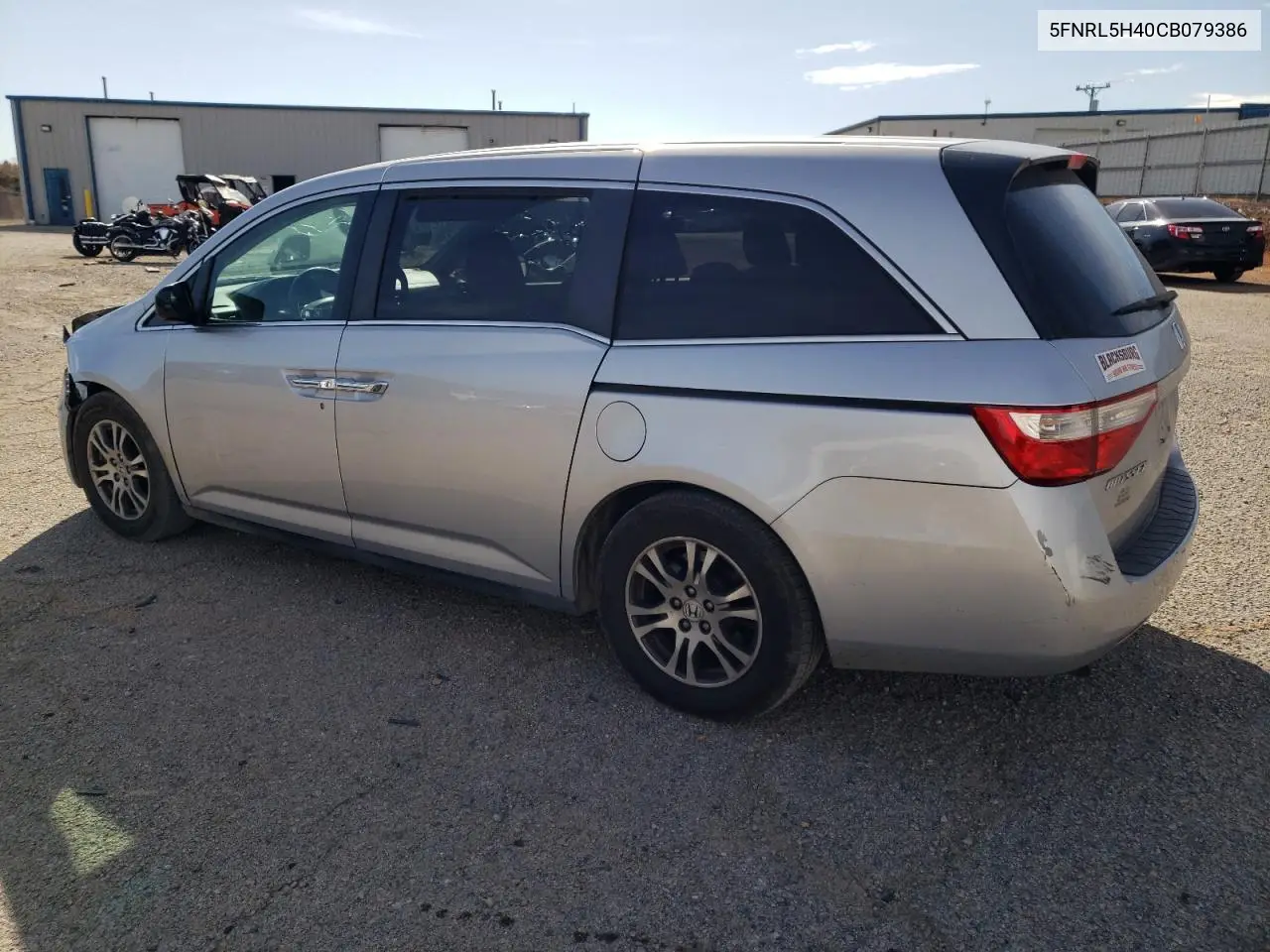 5FNRL5H40CB079386 2012 Honda Odyssey Ex