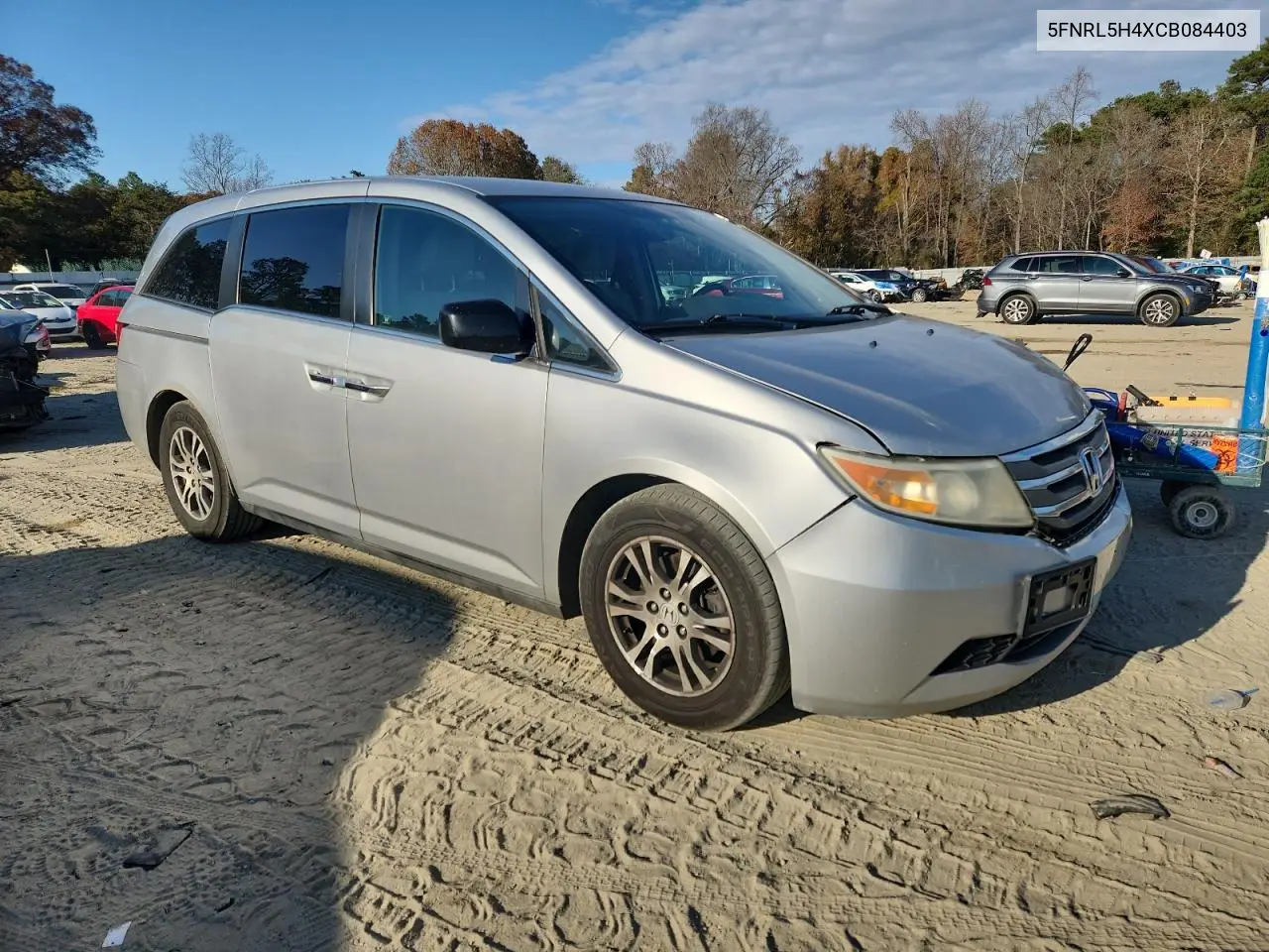 5FNRL5H4XCB084403 2012 Honda Odyssey Ex