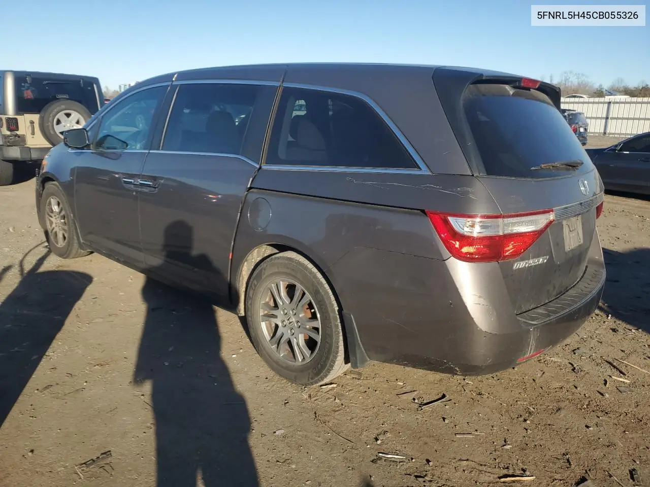 5FNRL5H45CB055326 2012 Honda Odyssey Ex