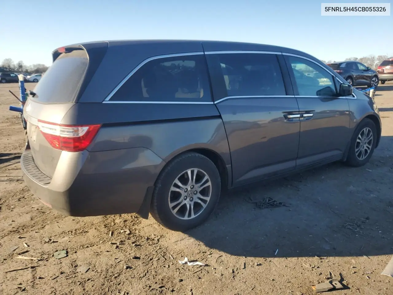 5FNRL5H45CB055326 2012 Honda Odyssey Ex