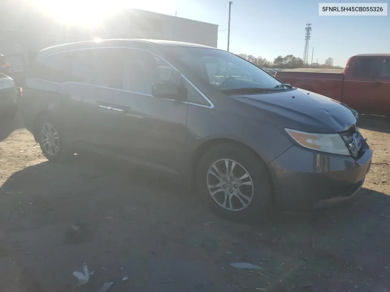 5FNRL5H45CB055326 2012 Honda Odyssey Ex