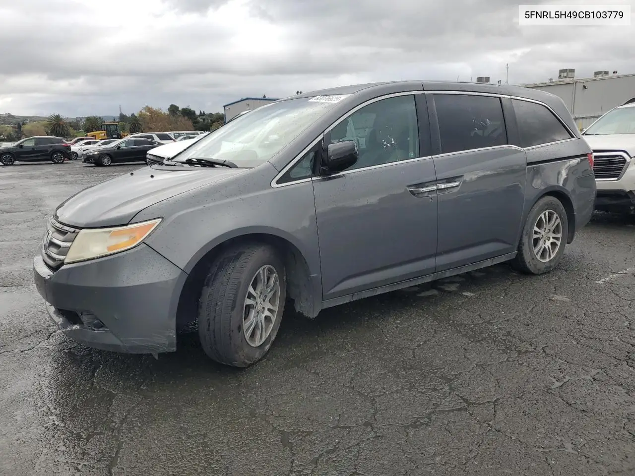 5FNRL5H49CB103779 2012 Honda Odyssey Ex