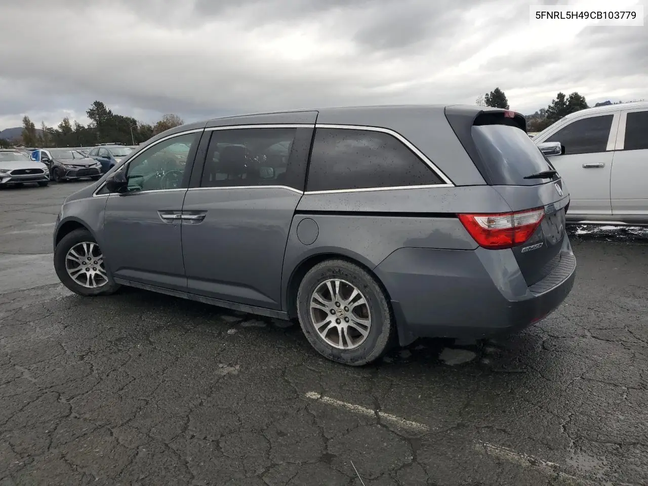 5FNRL5H49CB103779 2012 Honda Odyssey Ex