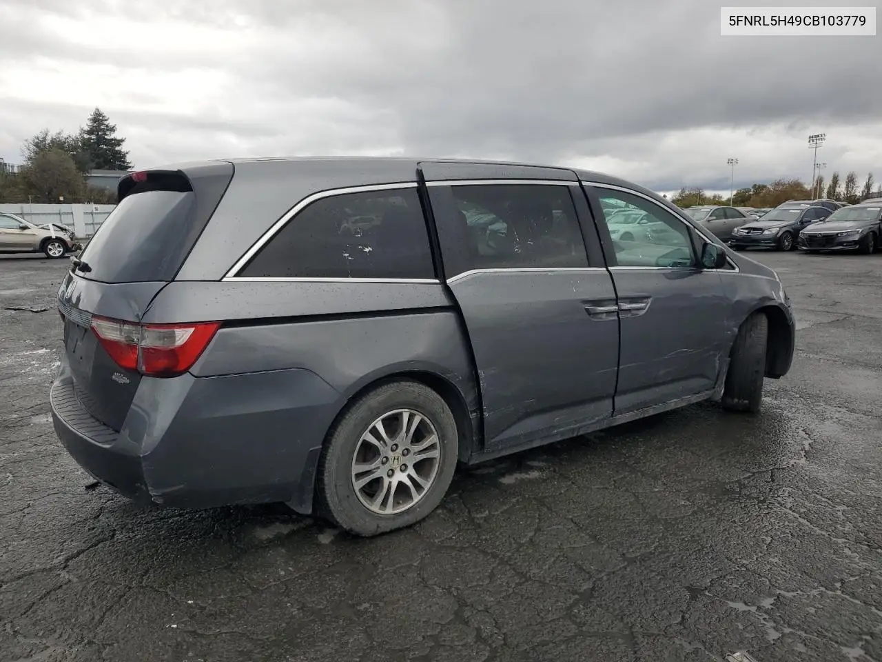 5FNRL5H49CB103779 2012 Honda Odyssey Ex