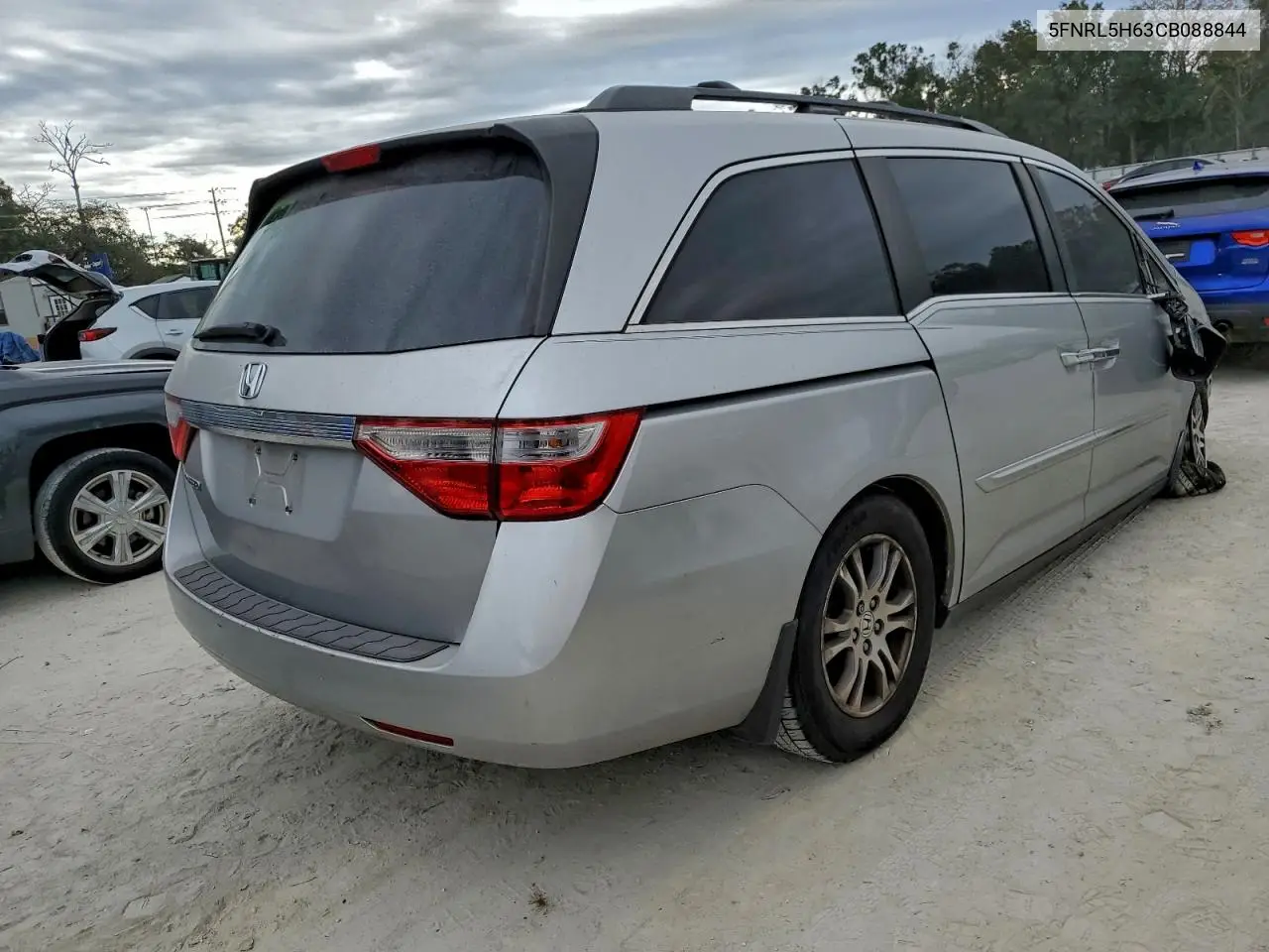 5FNRL5H63CB088844 2012 Honda Odyssey Exl