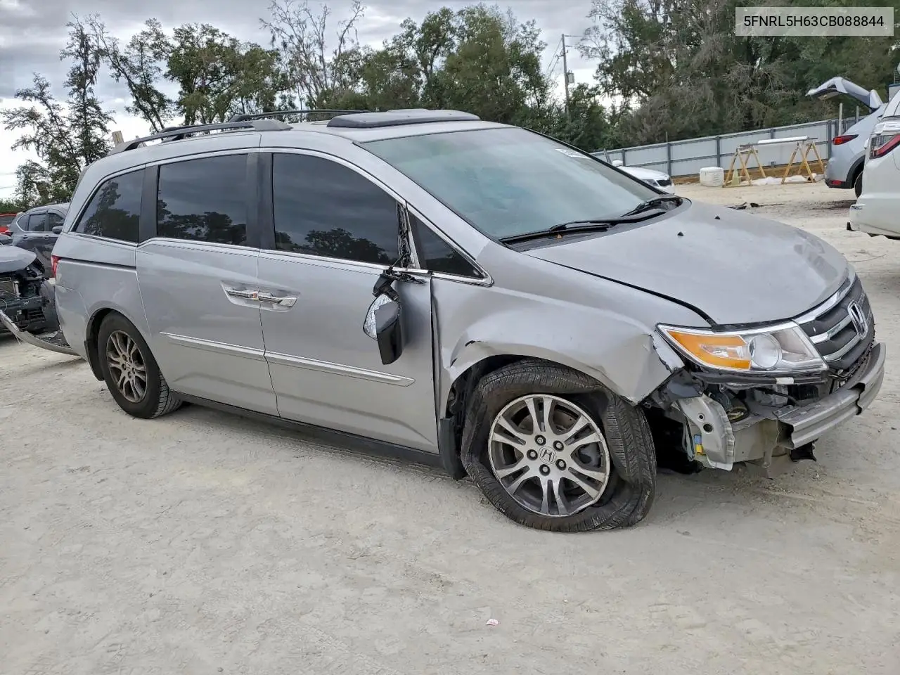 5FNRL5H63CB088844 2012 Honda Odyssey Exl