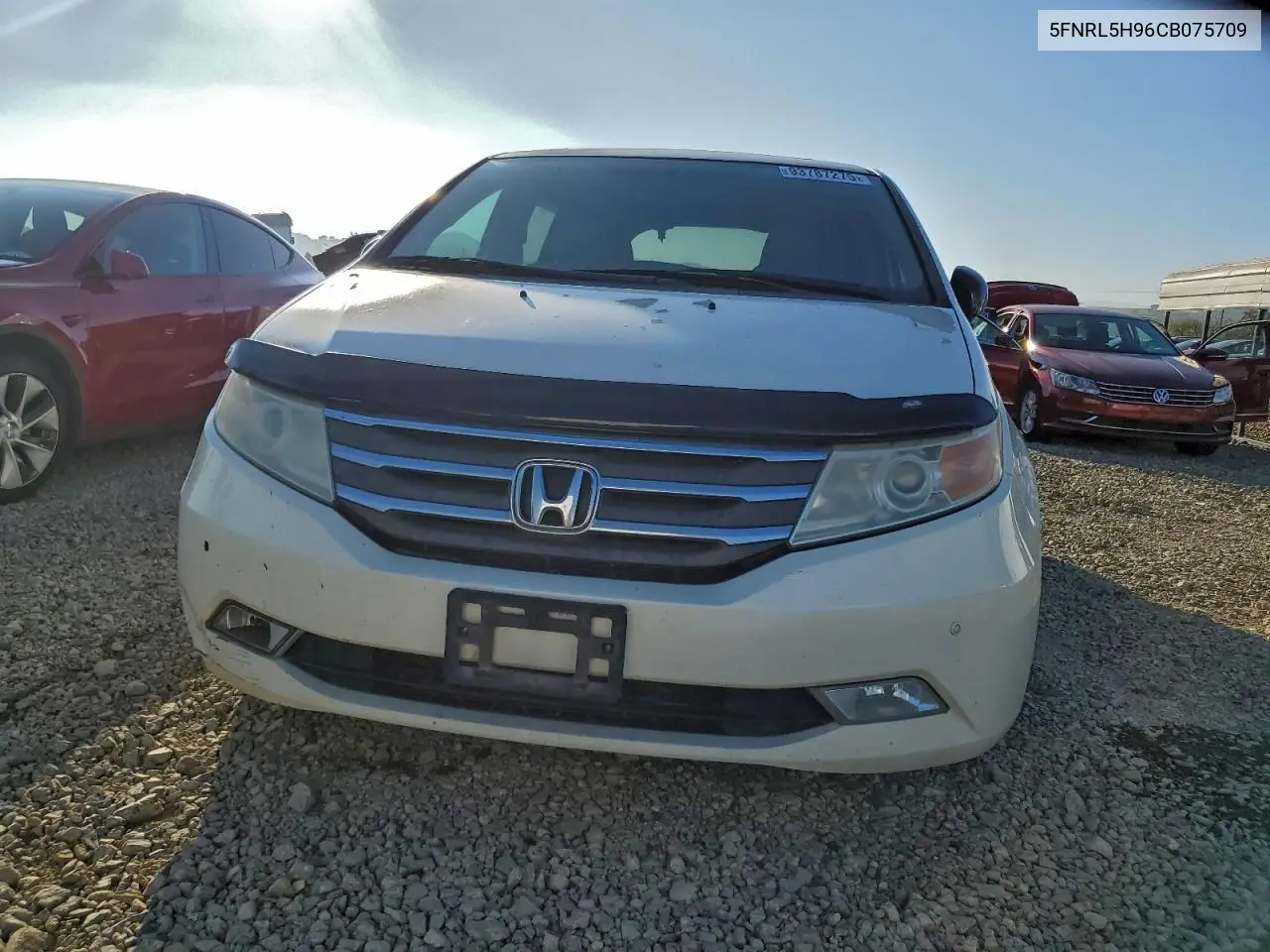 5FNRL5H96CB075709 2012 Honda Odyssey Touring