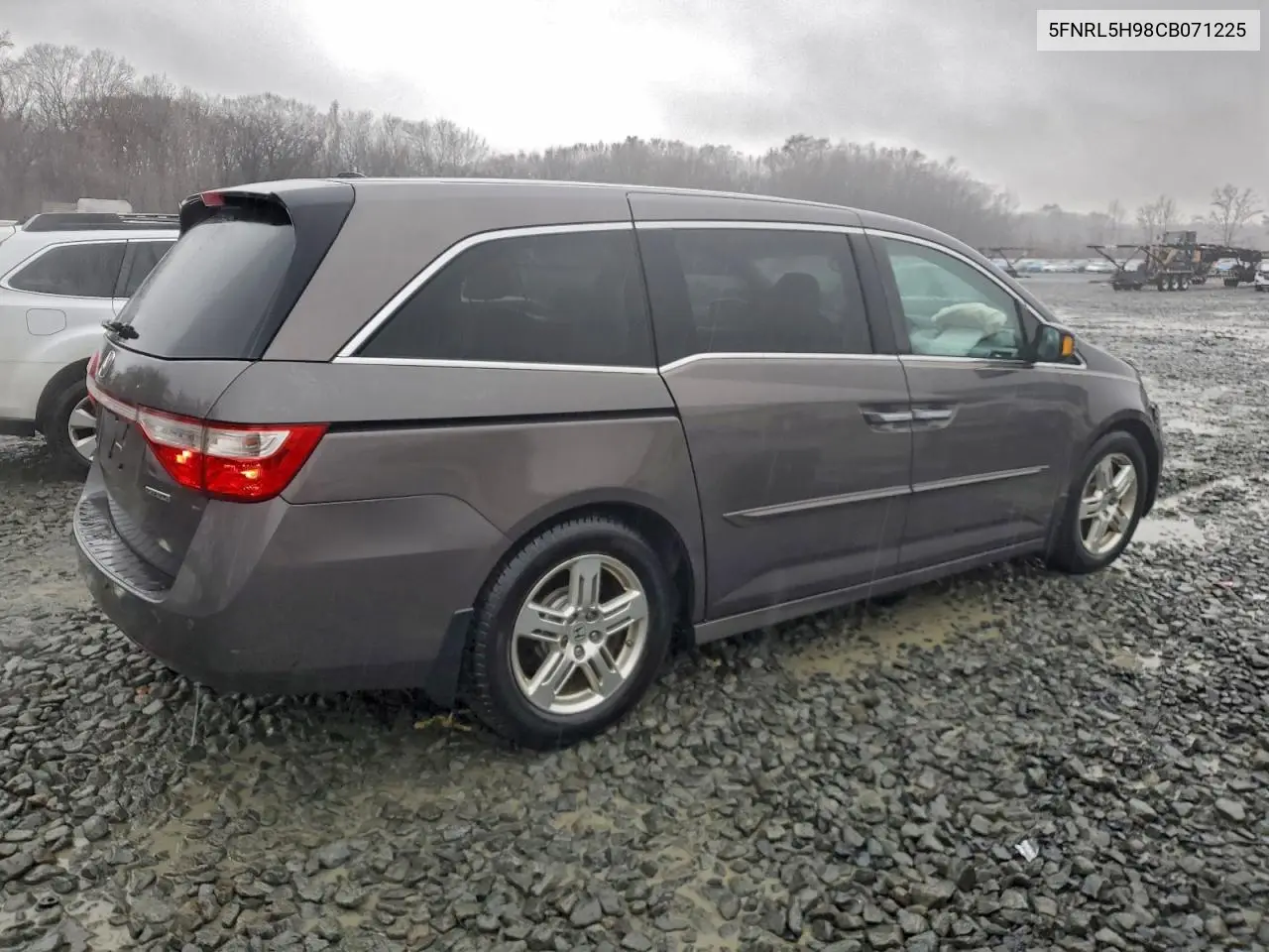5FNRL5H98CB071225 2012 Honda Odyssey Touring