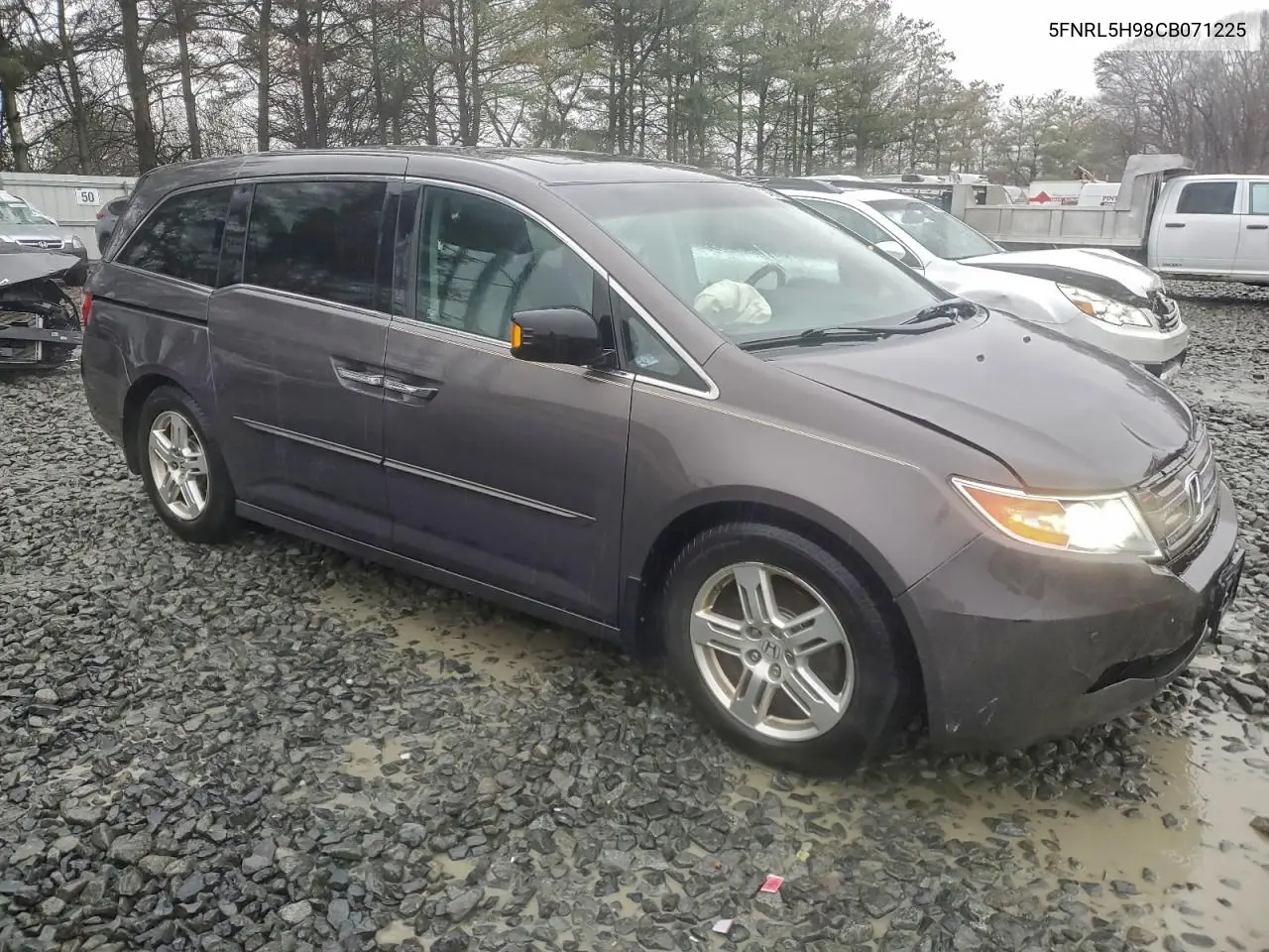 5FNRL5H98CB071225 2012 Honda Odyssey Touring