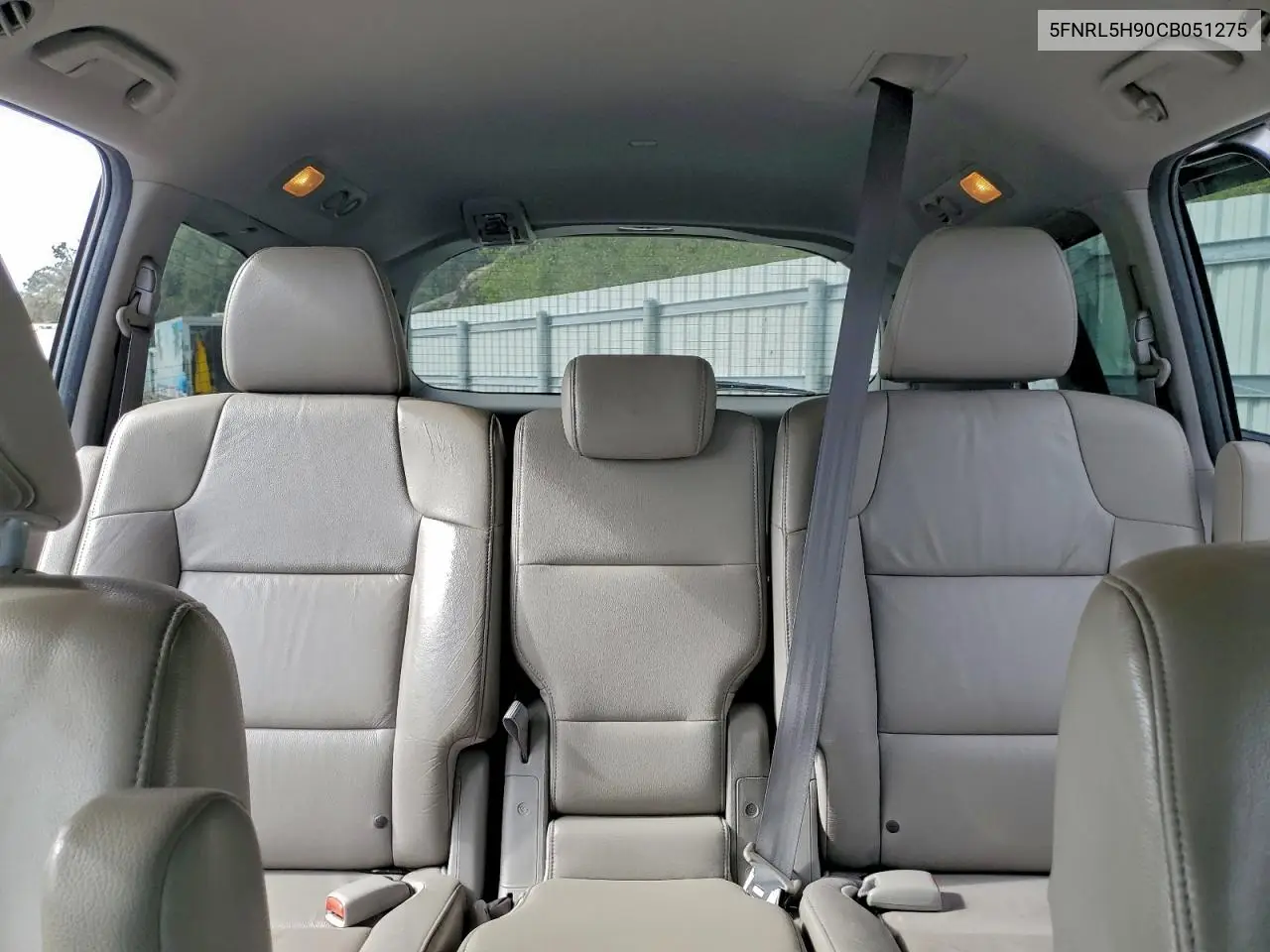 5FNRL5H90CB051275 2012 Honda Odyssey Touring