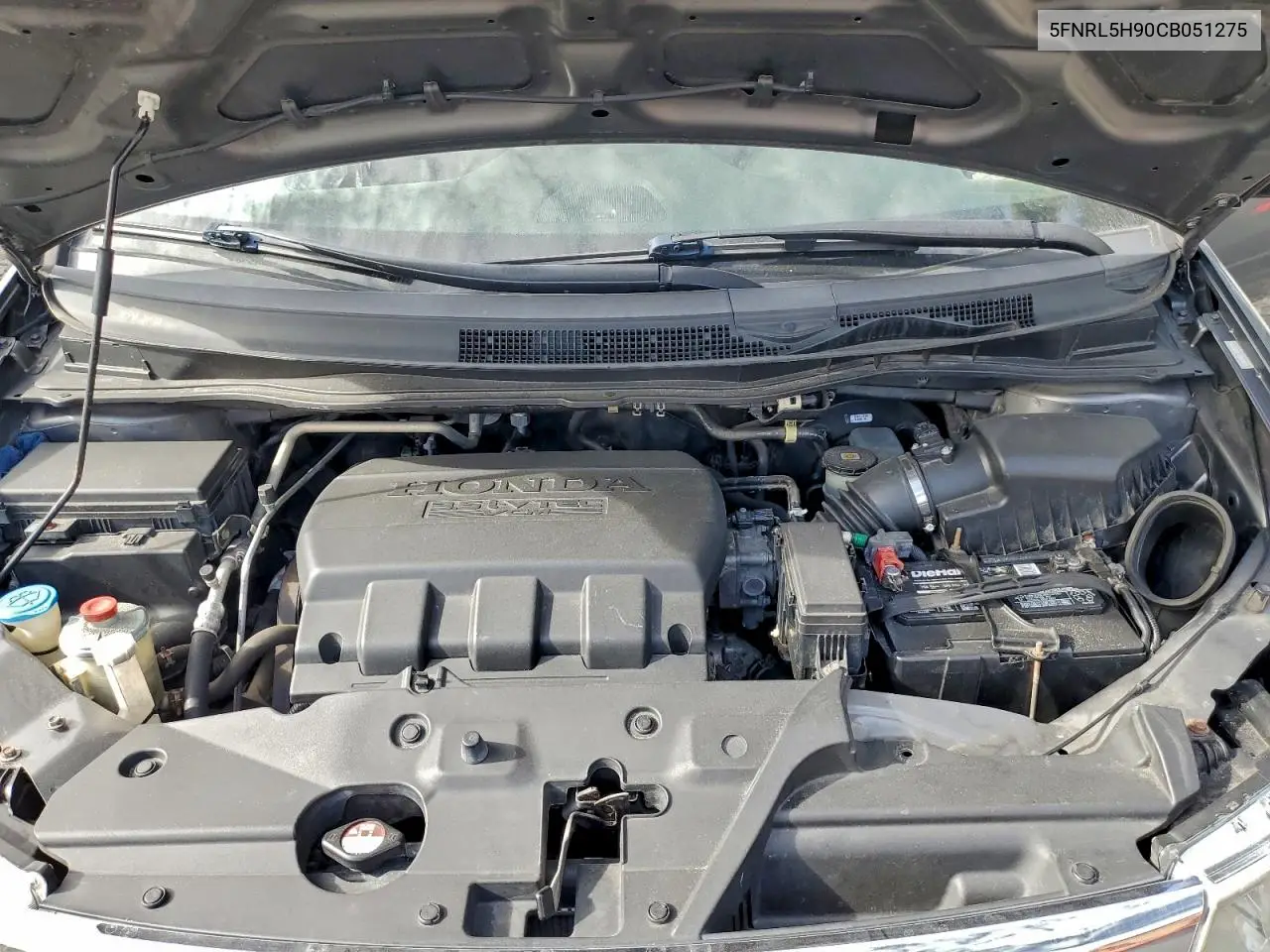 5FNRL5H90CB051275 2012 Honda Odyssey Touring