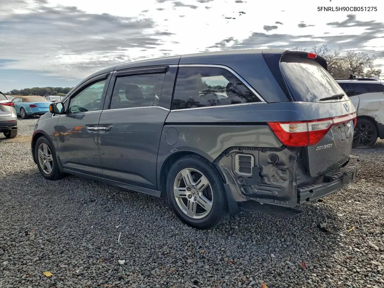5FNRL5H90CB051275 2012 Honda Odyssey Touring