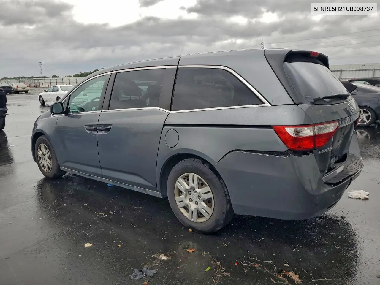 5FNRL5H21CB098737 2012 Honda Odyssey Lx