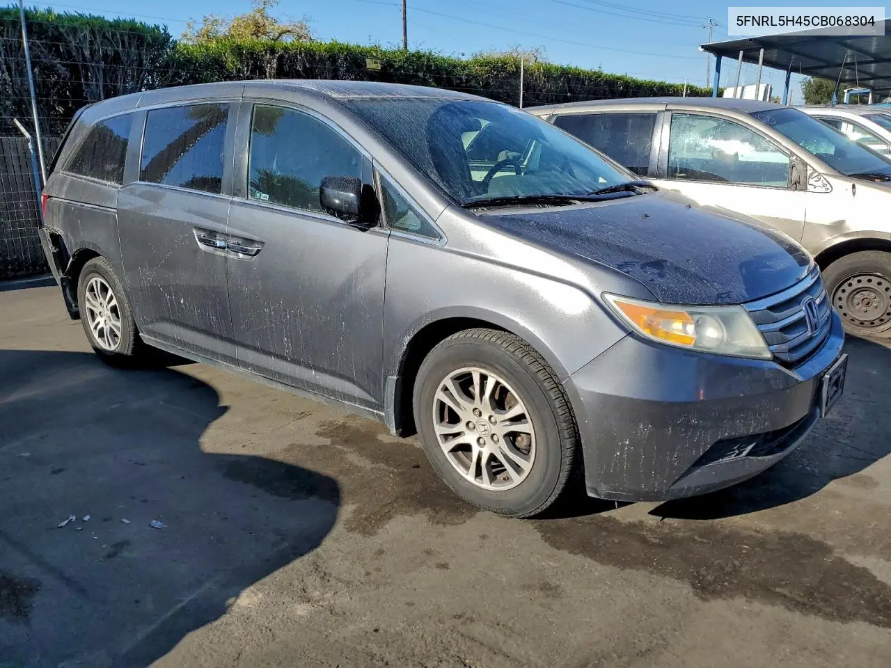 5FNRL5H45CB068304 2012 Honda Odyssey Ex