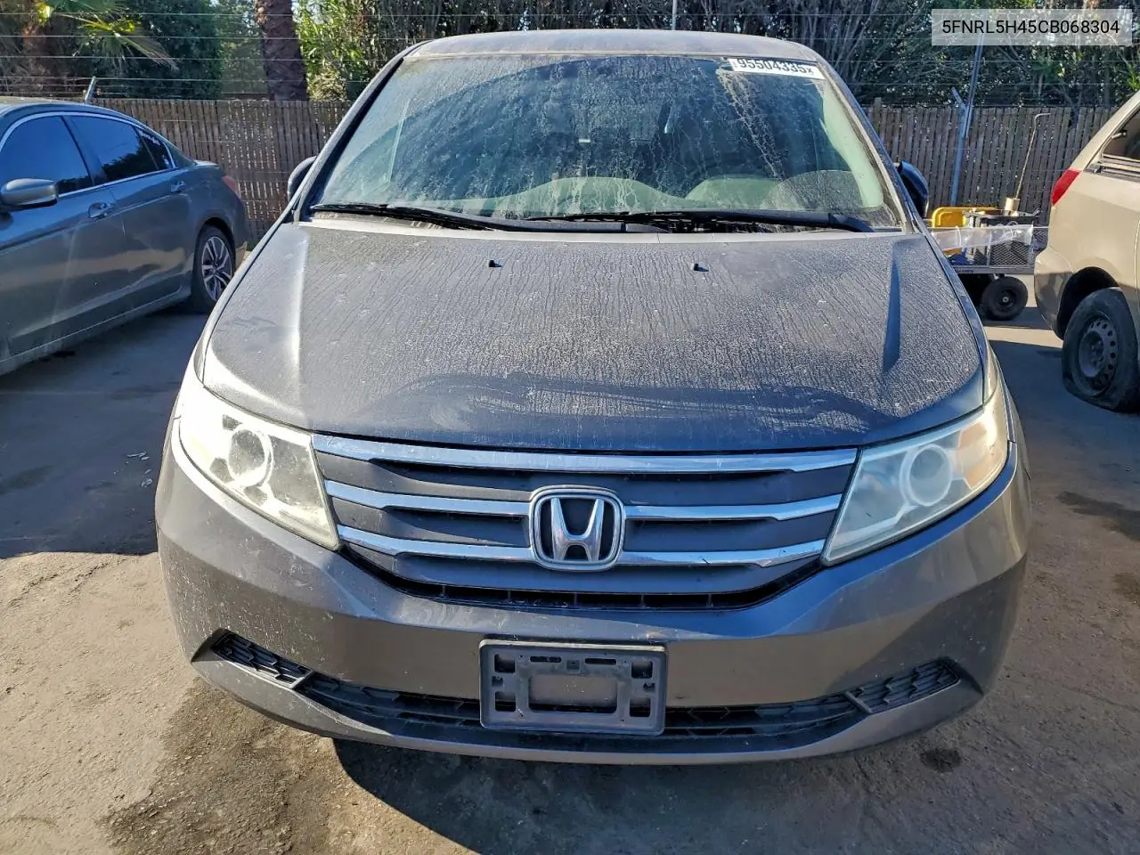 5FNRL5H45CB068304 2012 Honda Odyssey Ex