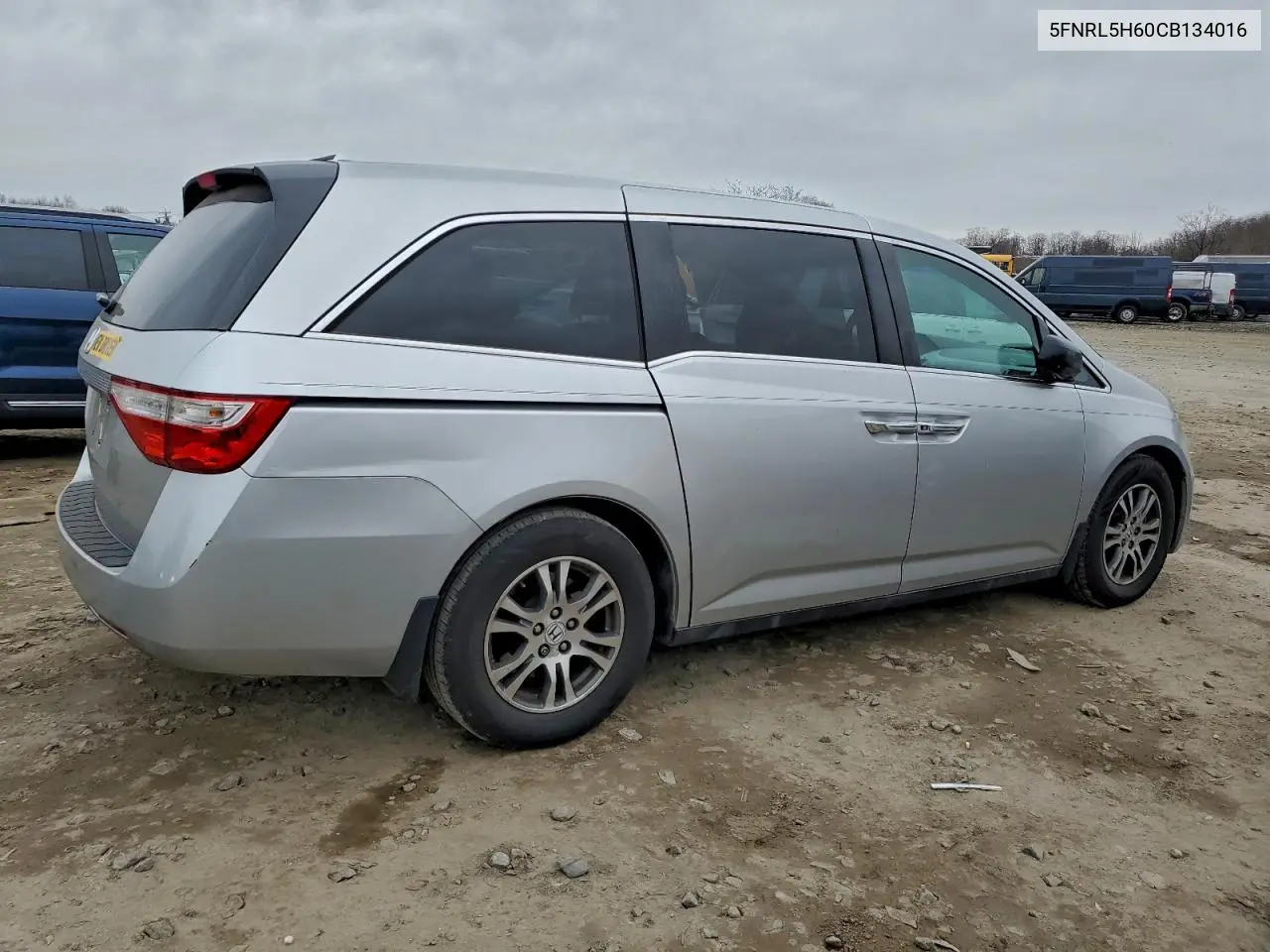 5FNRL5H60CB134016 2012 Honda Odyssey Exl
