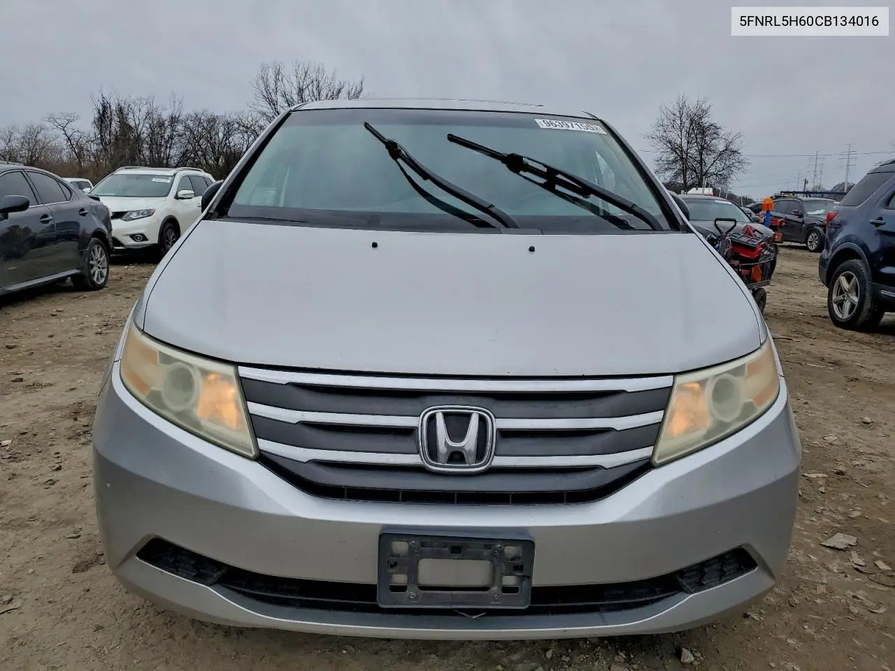 5FNRL5H60CB134016 2012 Honda Odyssey Exl