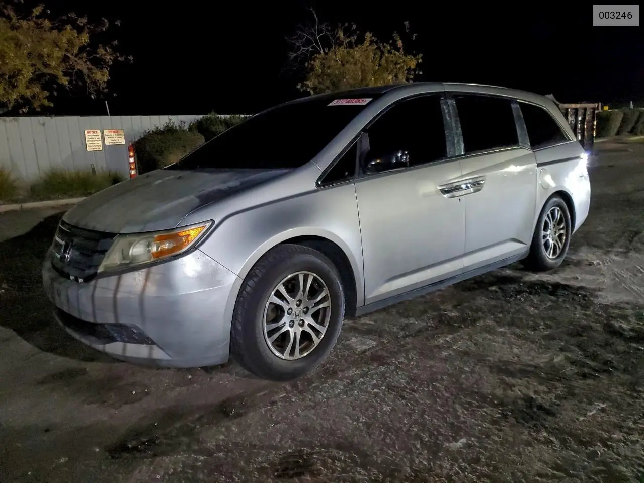 003246 2012 Honda Odyssey Exl
