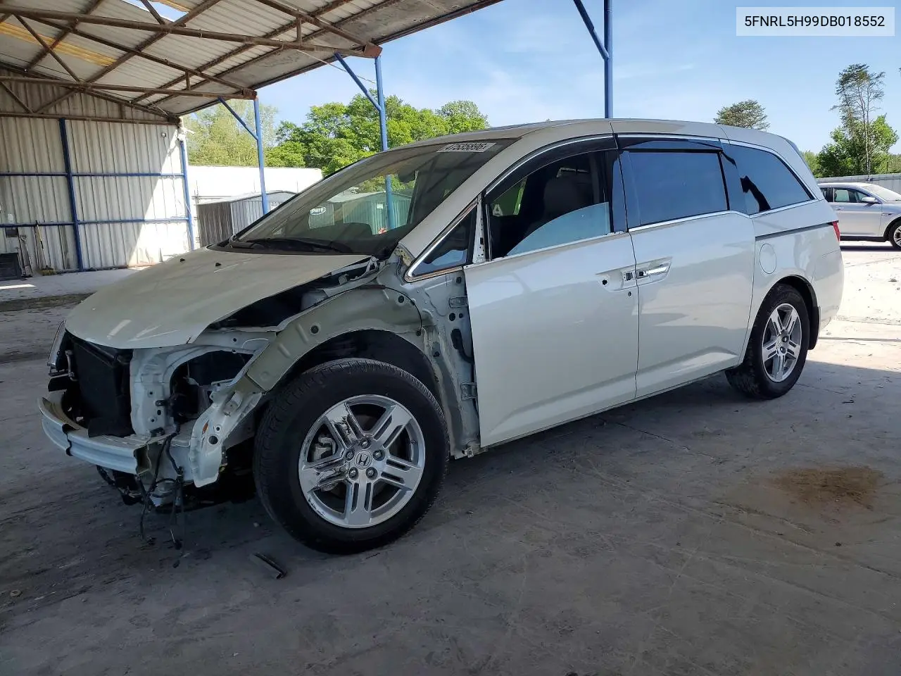 5FNRL5H99DB018552 2013 Honda Odyssey Touring