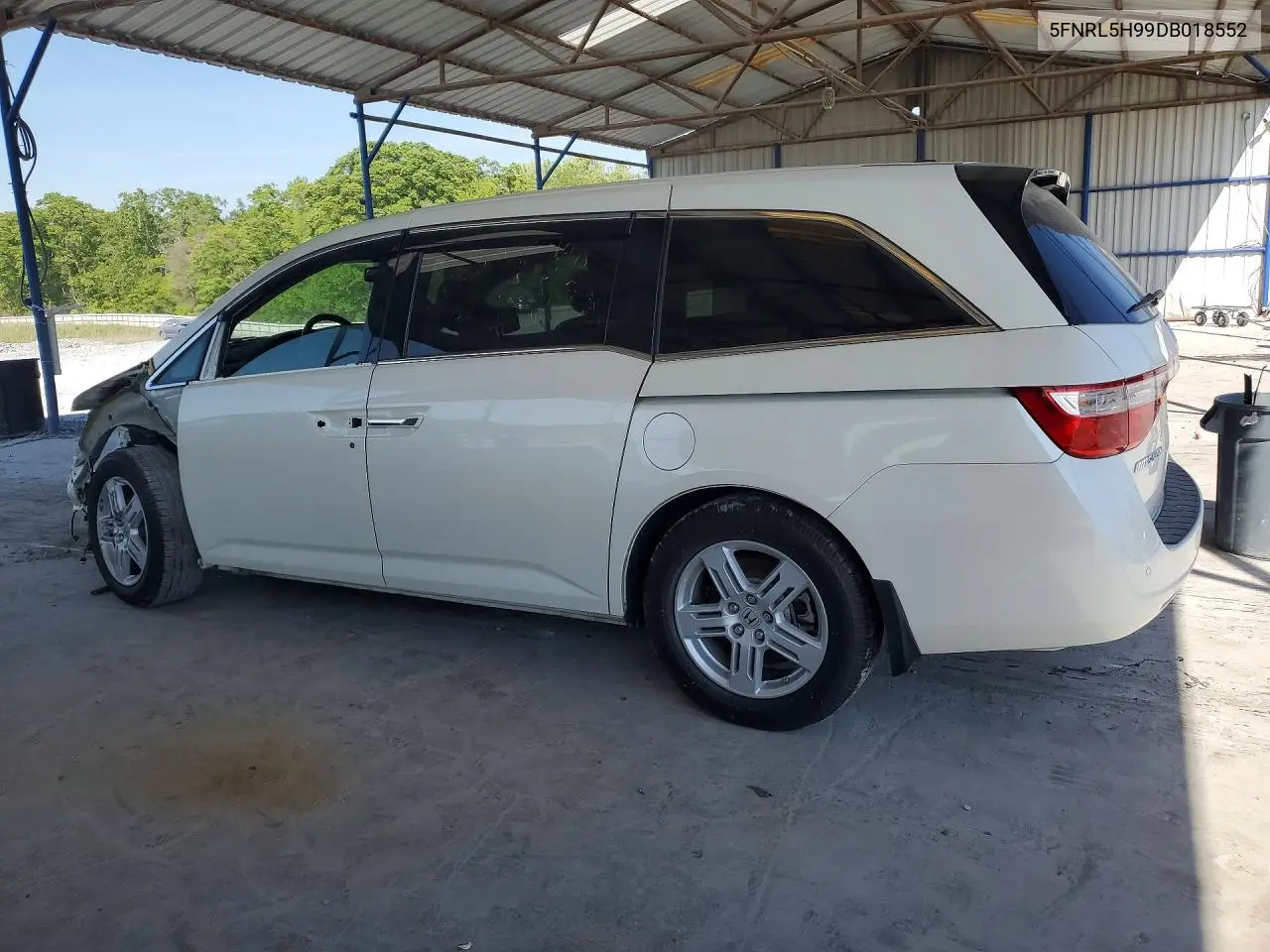 5FNRL5H99DB018552 2013 Honda Odyssey Touring