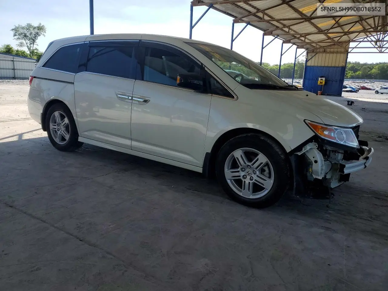 5FNRL5H99DB018552 2013 Honda Odyssey Touring