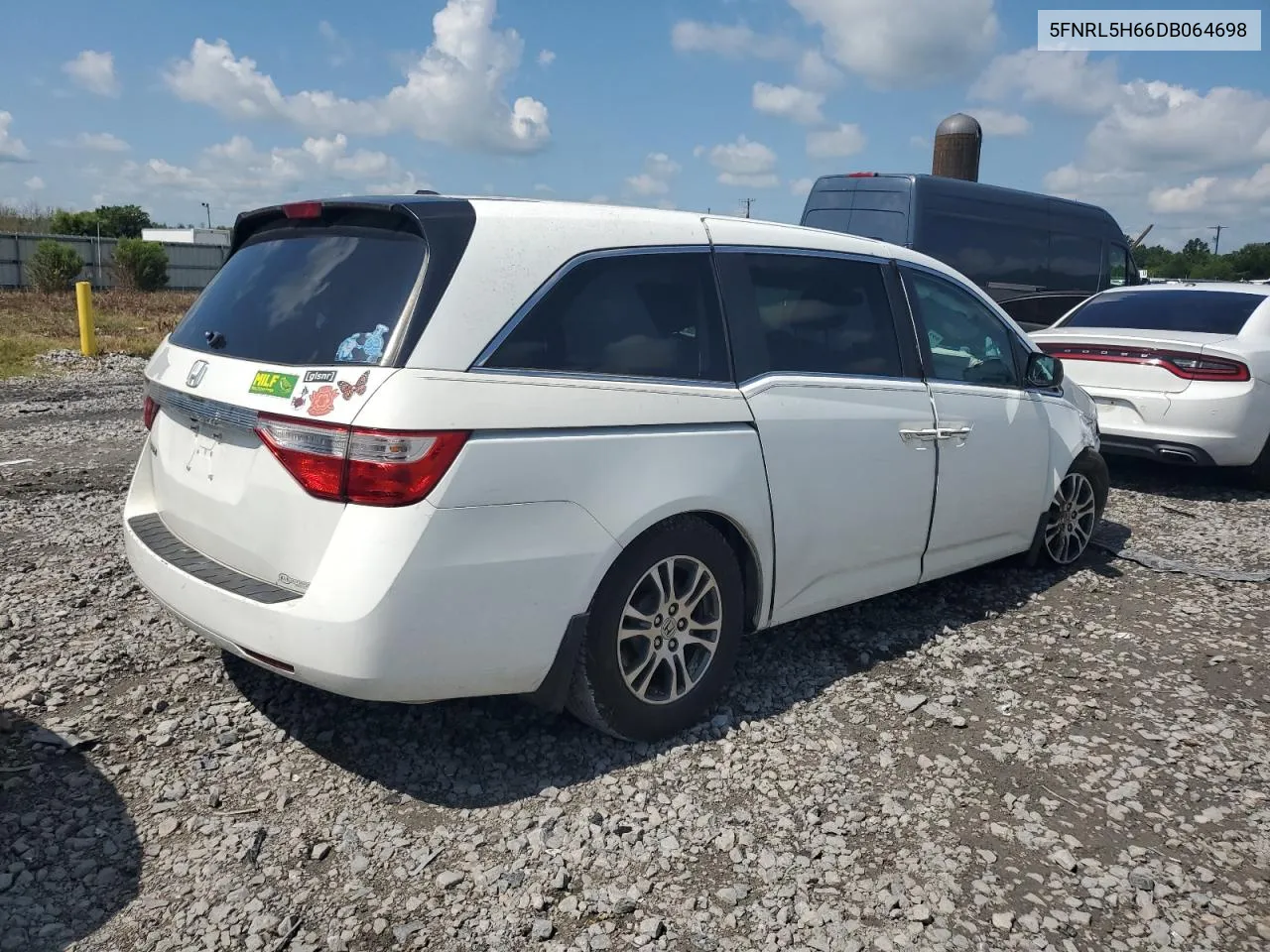 5FNRL5H66DB064698 2013 Honda Odyssey Exl