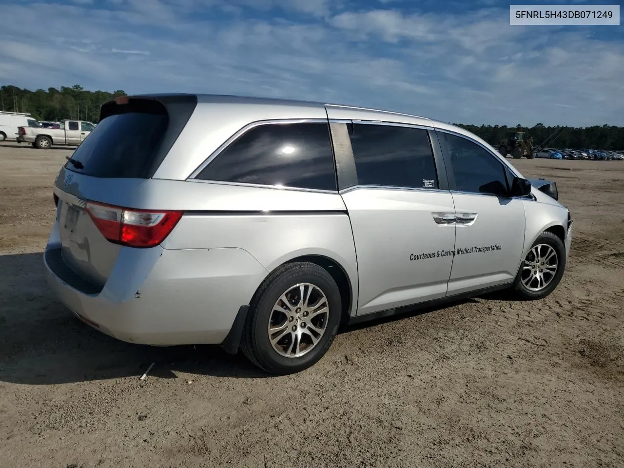 5FNRL5H43DB071249 2013 Honda Odyssey Ex