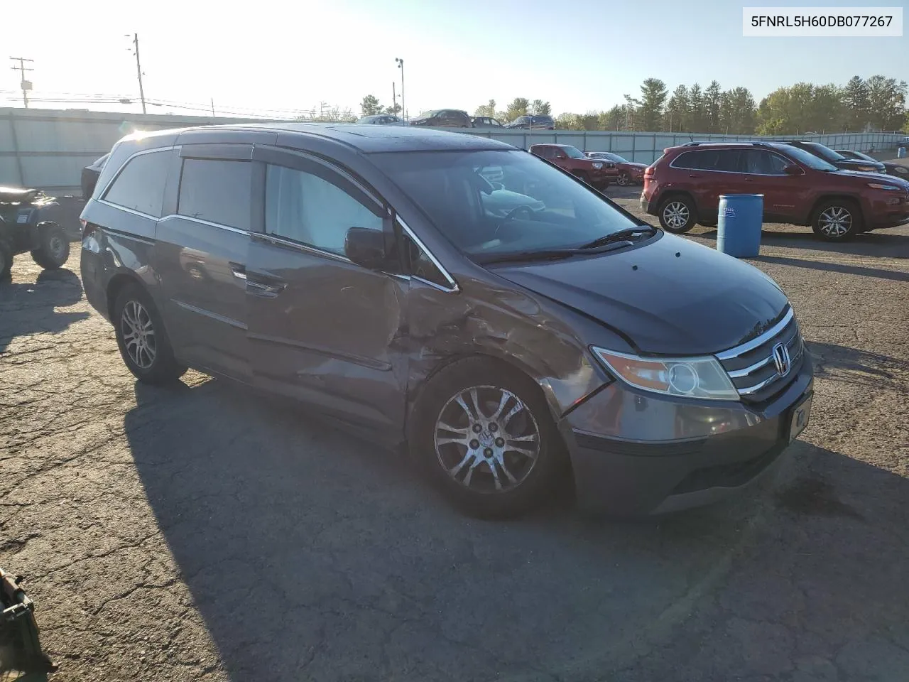 5FNRL5H60DB077267 2013 Honda Odyssey Exl