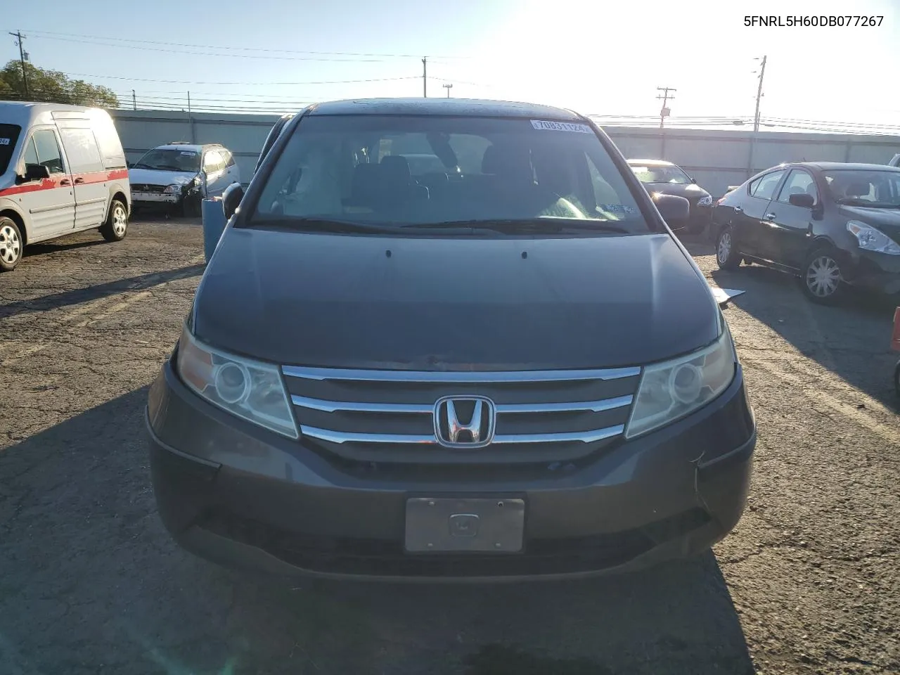 2013 Honda Odyssey Exl VIN: 5FNRL5H60DB077267 Lot: 70831124