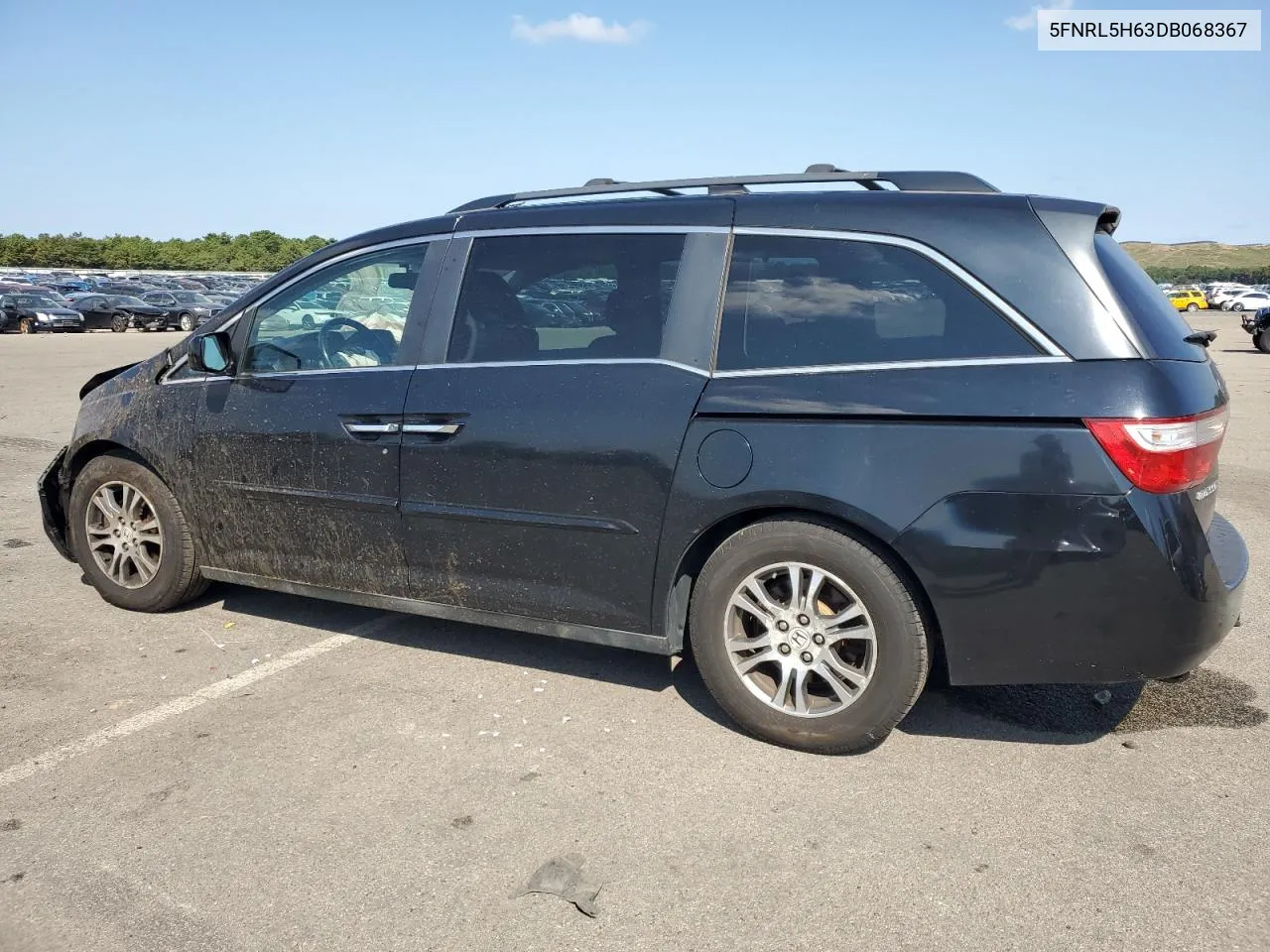 2013 Honda Odyssey Exl VIN: 5FNRL5H63DB068367 Lot: 71443224