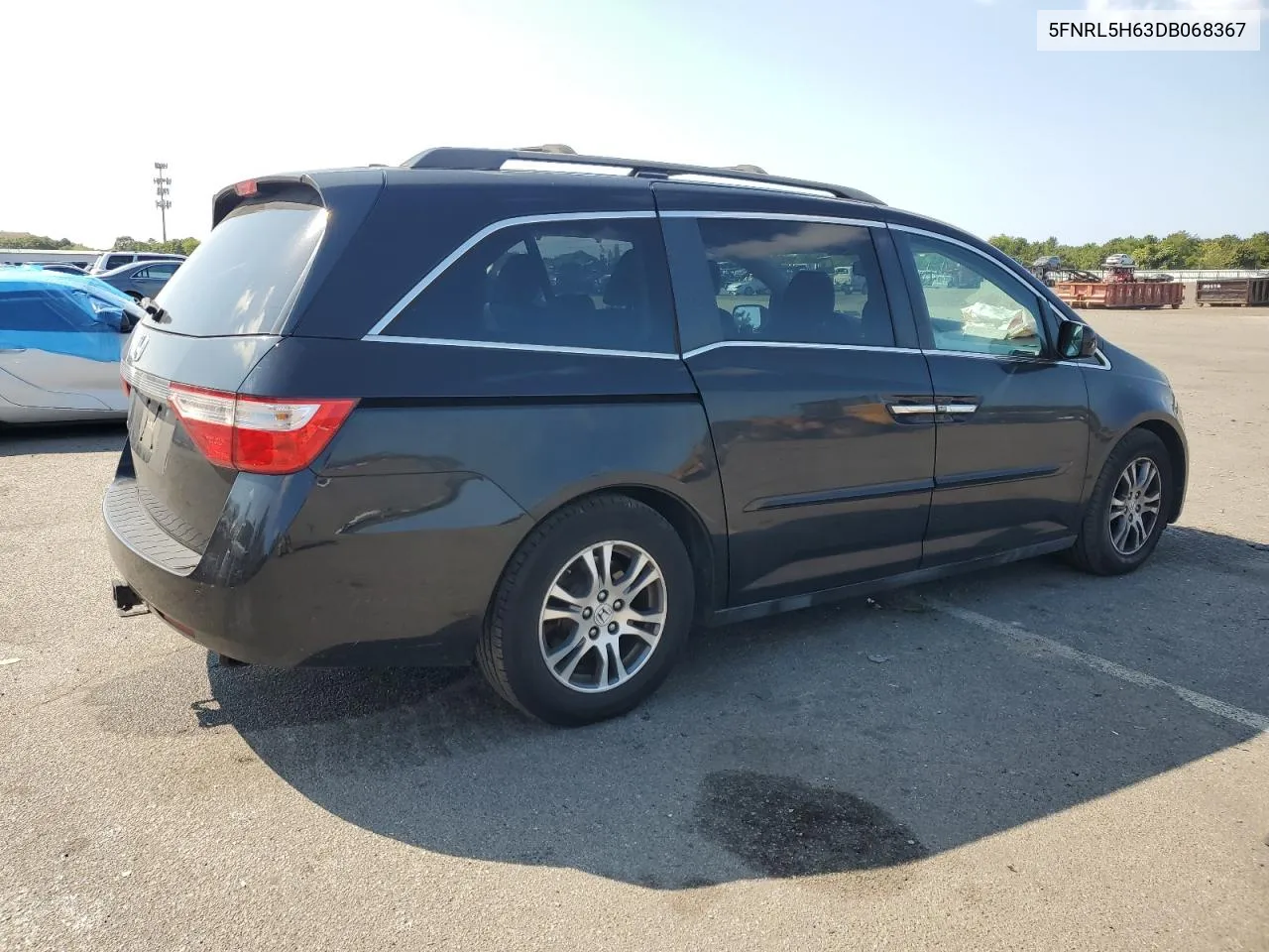 2013 Honda Odyssey Exl VIN: 5FNRL5H63DB068367 Lot: 71443224