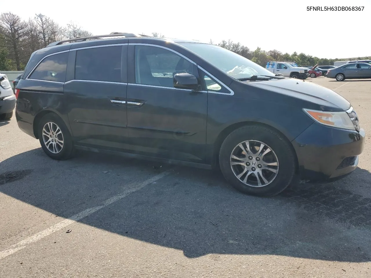 2013 Honda Odyssey Exl VIN: 5FNRL5H63DB068367 Lot: 71443224