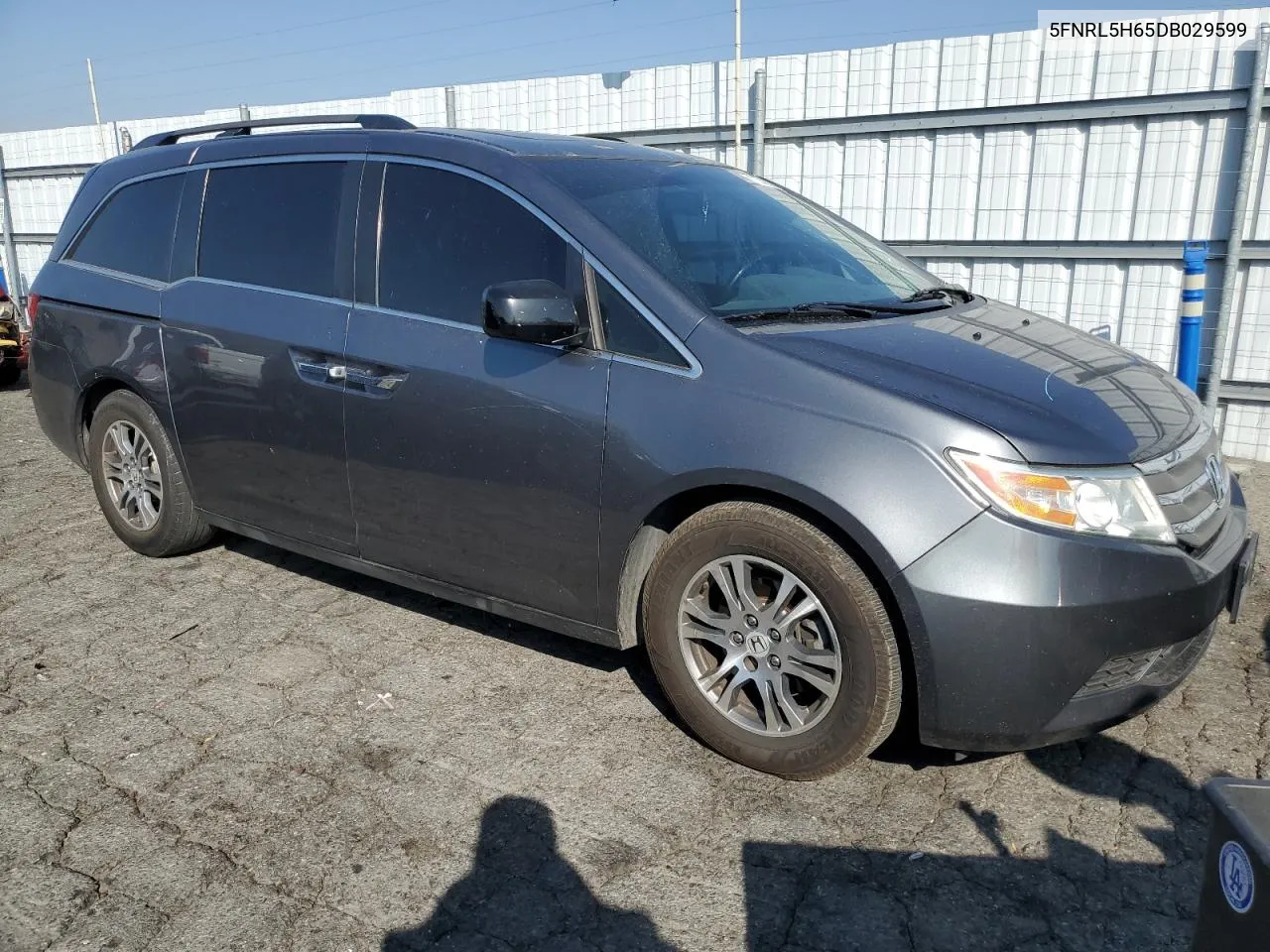 2013 Honda Odyssey Exl VIN: 5FNRL5H65DB029599 Lot: 72748314