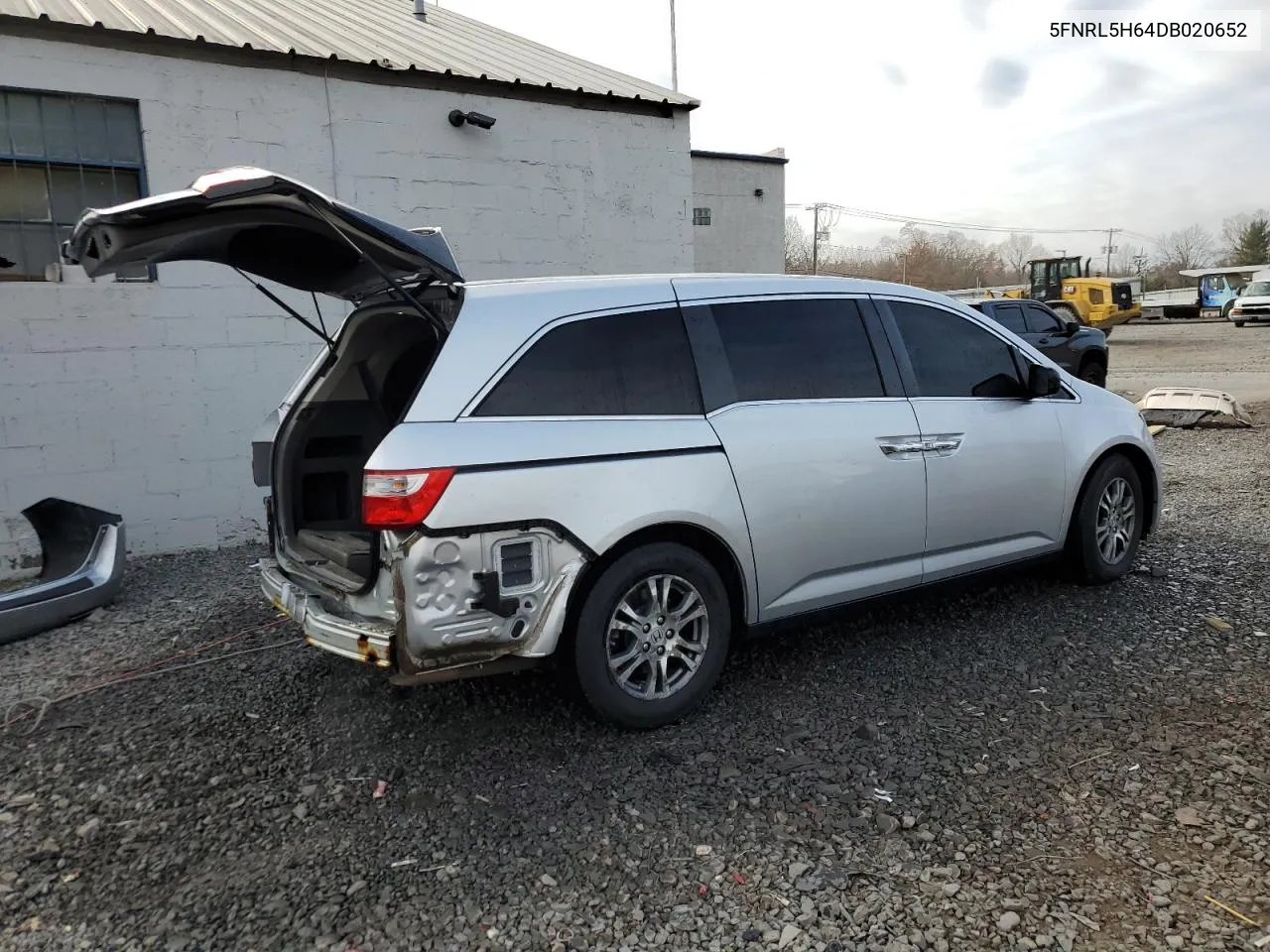 5FNRL5H64DB020652 2013 Honda Odyssey Exl