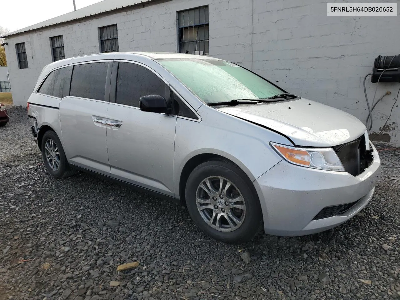 5FNRL5H64DB020652 2013 Honda Odyssey Exl