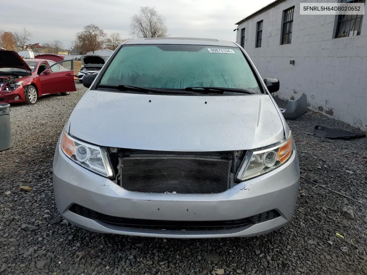 5FNRL5H64DB020652 2013 Honda Odyssey Exl