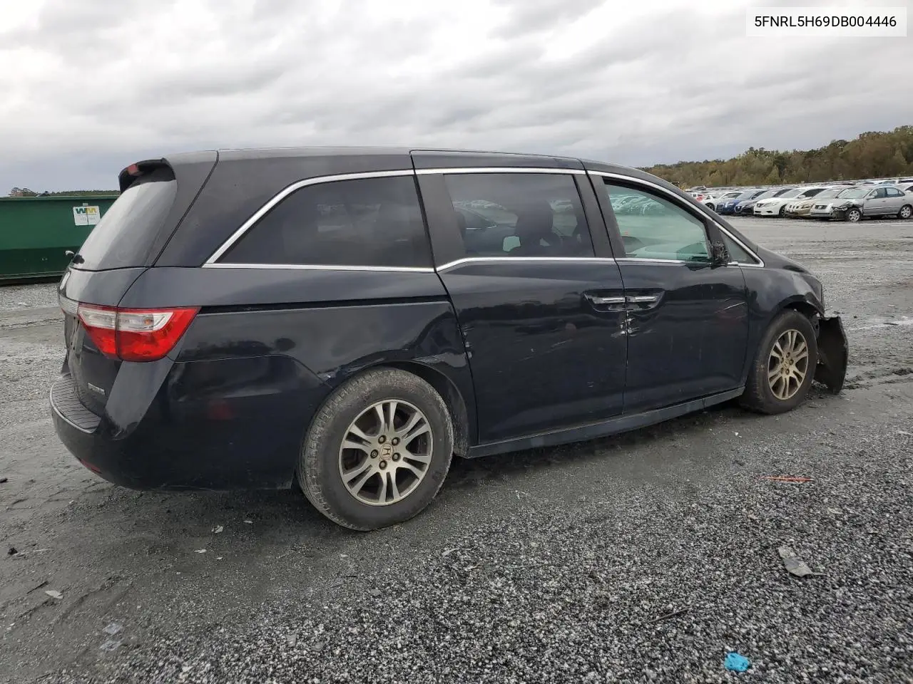5FNRL5H69DB004446 2013 Honda Odyssey Exl