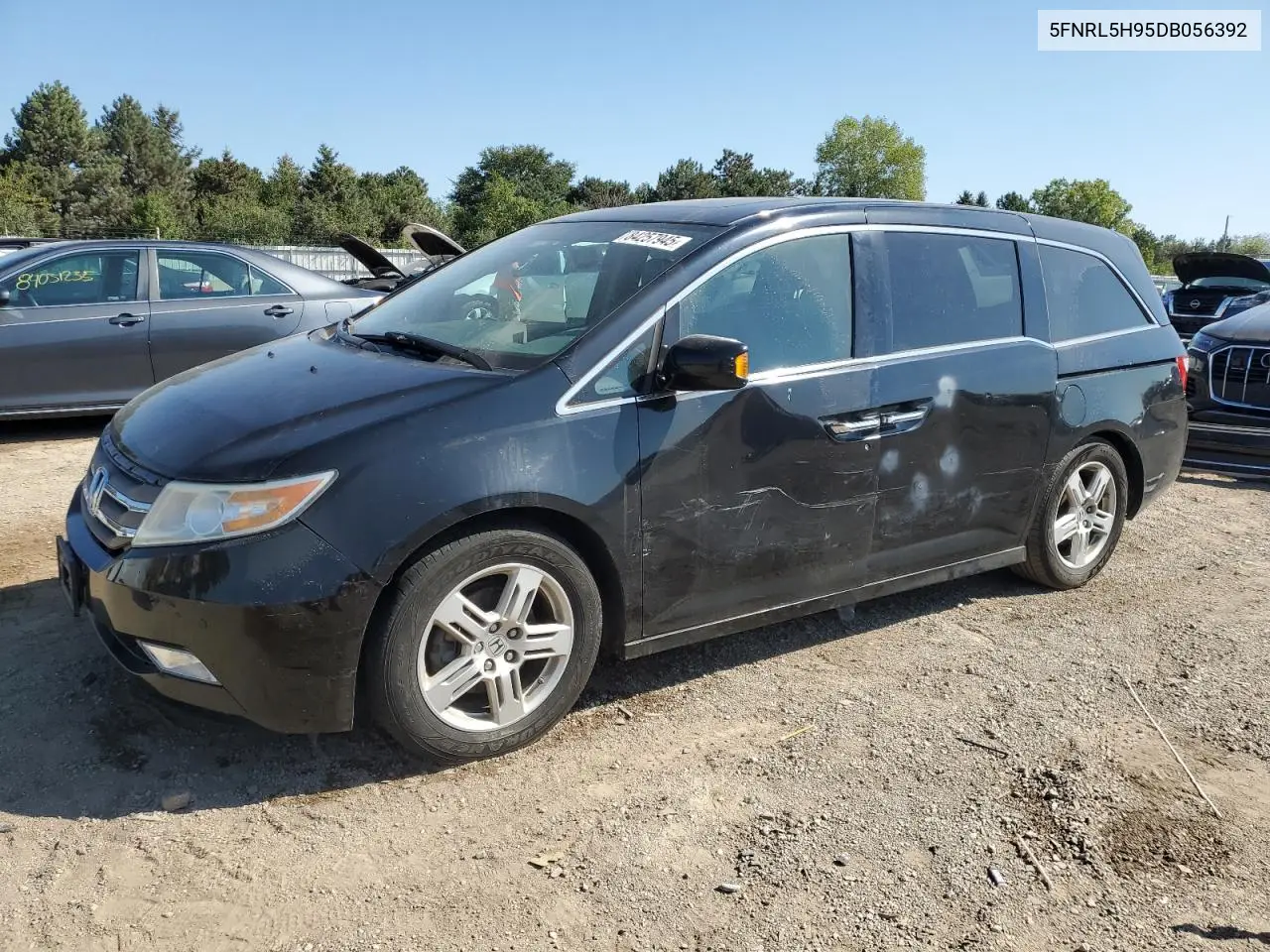 5FNRL5H95DB056392 2013 Honda Odyssey Touring
