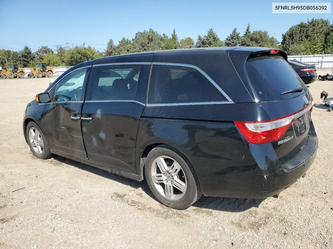 5FNRL5H95DB056392 2013 Honda Odyssey Touring