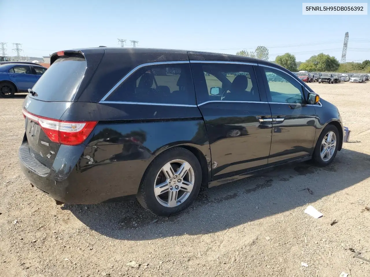 5FNRL5H95DB056392 2013 Honda Odyssey Touring