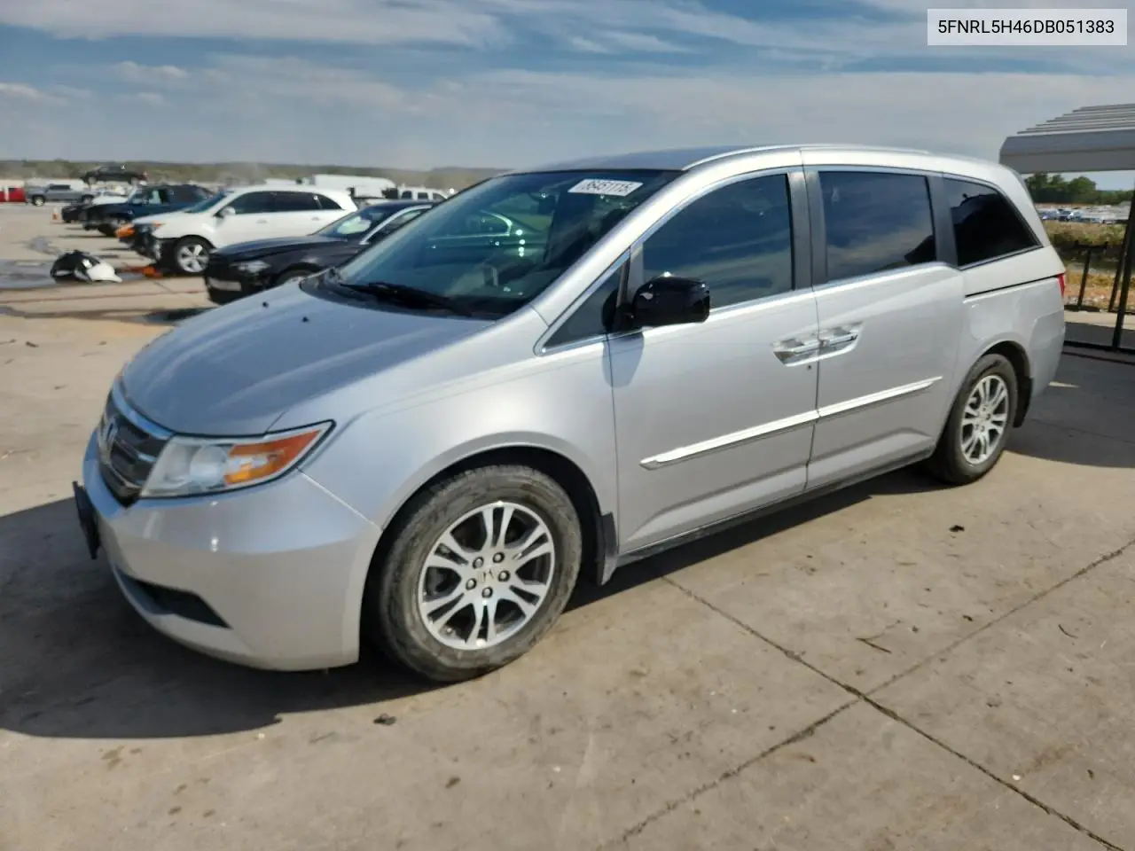 5FNRL5H46DB051383 2013 Honda Odyssey Ex
