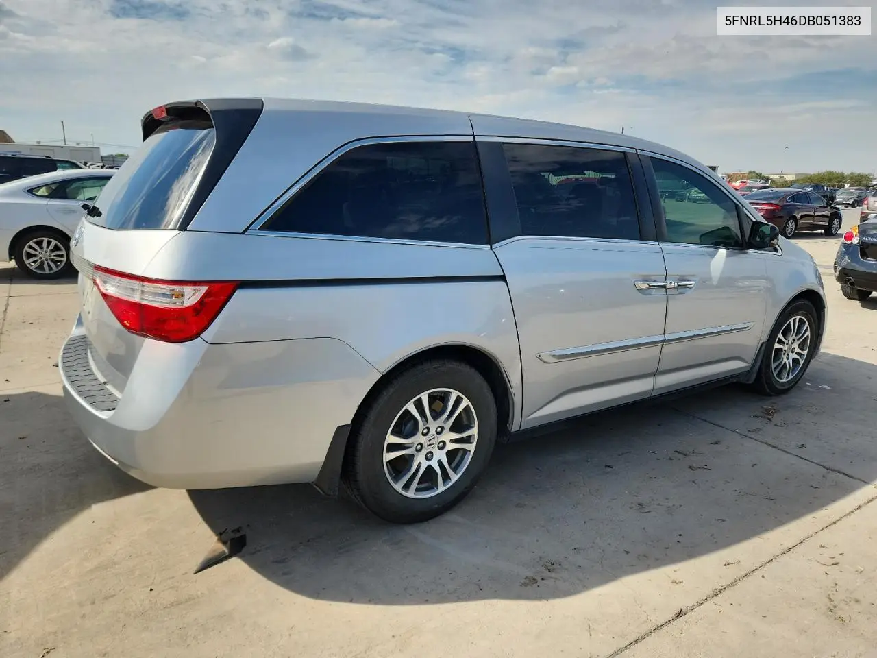 5FNRL5H46DB051383 2013 Honda Odyssey Ex